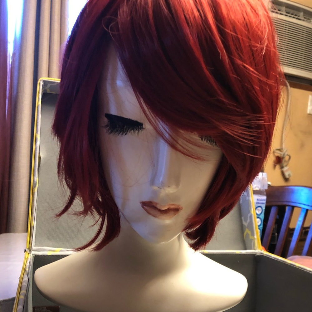 Red Japanese premium wig